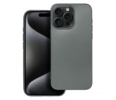 METALLIC Case  iPhone 15 Pro Max šedý