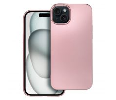 METALLIC Case  iPhone 15 Plus ružový