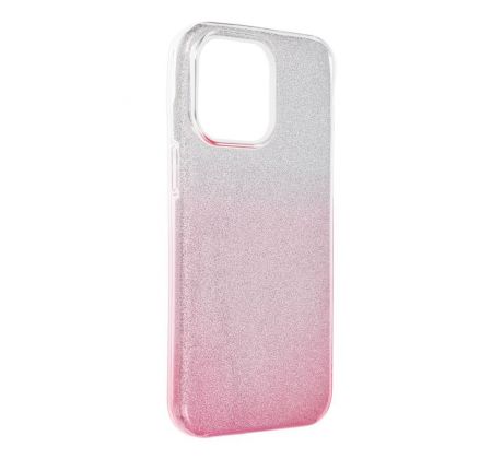 SHINING Case  iPhone 15 Pro Max priesvitný/ružový