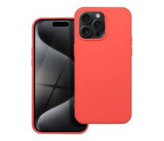 SILICONE Case  iPhone 15 Pro Max peach