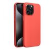 SILICONE Case  iPhone 15 Pro Max peach