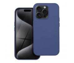 SILICONE Case  iPhone 15 Pro modrý