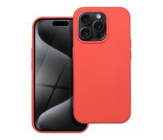 SILICONE Case  iPhone 15 Pro peach