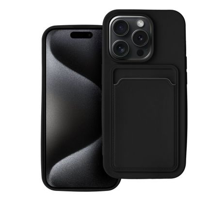 CARD Case  iPhone 15 Pro cierny