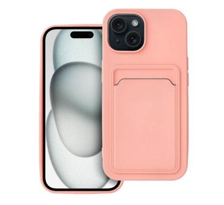 CARD Case  iPhone 15 ružový