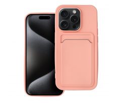 CARD Case  iPhone 15 Pro ružový
