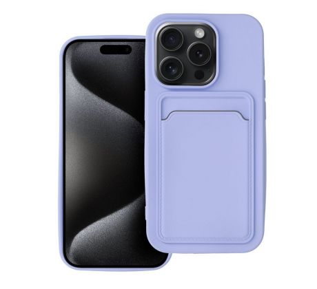 CARD Case  iPhone 15 Pro fialový