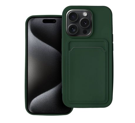 CARD Case  iPhone 15 Pro zelený