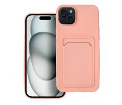 CARD Case  iPhone 15 Plus ružový