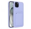 CARD Case  iPhone 15 Plus fialový