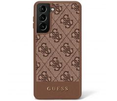 Original   GUESS GUHCS23MG4GLBR  Samsung Galaxy S23 Plus (4G Bottom Stripe / hnedý)