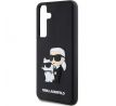 Original   KARL LAGERFELD KLHCS24S3DRKCNK  SASMSUNG S24 (3D RUBBER KC NFT) cierny