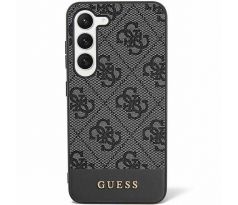 Original   GUESS GUHCS24SG4GLGR  Samsung Galaxy S24 (4G Bottom Stripe / cierny)