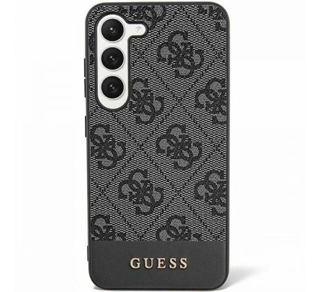 Original   GUESS GUHCS24SG4GLGR  Samsung Galaxy S24 (4G Bottom Stripe / cierny)