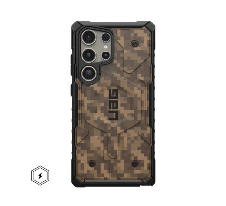 ( UAG ) Urban Armor Gear Pathfinder Magnet SE   Samsung Galaxy S24 Ultra 5G with magnet digi camo  earth