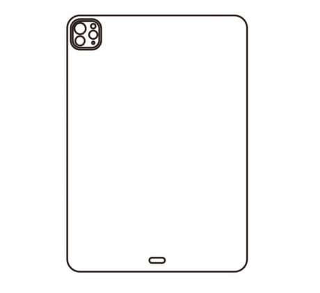Hydrogel - zadná ochranná fólia - Apple iPad Pro 11'' (2024) 
