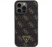 GUESS   iPhone 14 Pro GUHCP14LPG4GPK (4G Triangle Metal Logo) cierny