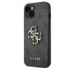 GUESS   iPhone 13 / 14 / 15 GUHCP14S4GMGGR (4G Big Metal Logo) šedý