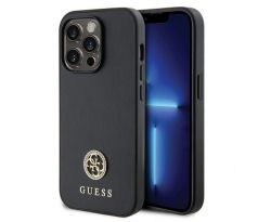 GUESS   iPhone 15 Pro GUHCP15LPS4DGPK (Strass Metal Logo) cierny