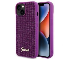 GUESS   iPhone 13 / 14 / 15 GUHCP15SPMSDGSF (Disco Metal Script) fuschia