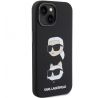 Original   KARL LAGERFELD KLHCP15MSDHKCNK  iPhone 15 Plus (Silicone KC / cierny)