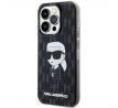 Original   KARL LAGERFELD KLHCP15LHNKMKLK  iPhone 15 Pro (Ikonik Monogram / cierny)