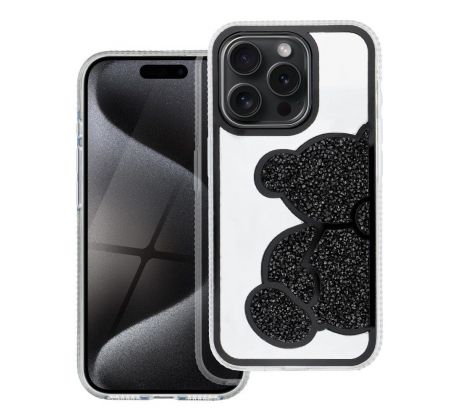 TEDDY BEAR Case  iPhone 13 Pro cierny