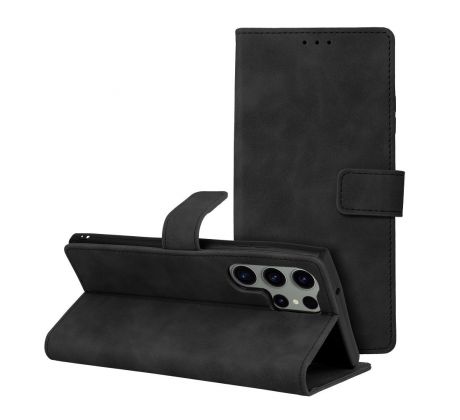 TENDER Book Case  Samsung Galaxy S23 Ultra cierny