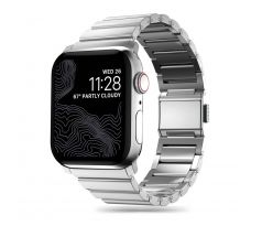 REMIENOK TECH-PROTECT STEELBAND APPLE WATCH 4 / 5 / 6 / 7 / 8 / 9 / SE / ULTRA 1 / 2 (42 / 44 / 45 / 49 mm) SILVER