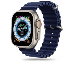 REMIENOK TECH-PROTECT ICONBAND PRO APPLE WATCH 4 / 5 / 6 / 7 / 8 / 9 / SE / ULTRA 1 / 2 (42 / 44 / 45 / 49 mm) MIDNIGHT BLUE