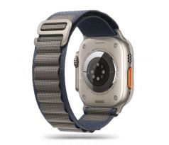 REMIENOK TECH-PROTECT NYLON PRO APPLE WATCH 4 / 5 / 6 / 7 / 8 / 9 / SE / ULTRA 1 / 2  (42 / 44 / 45 / 49 mm) NAVY / GREY