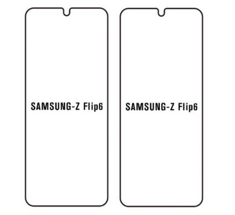 2PACK - Hydrogel - ochranná fólia - Samsung Galaxy Z Flip 6 (2ks v balení) 