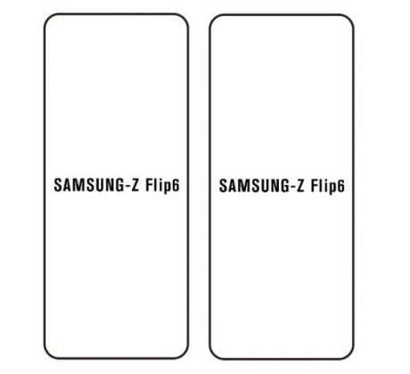 2PACK - Hydrogel - ochranná fólia - Samsung Galaxy Z Flip 6 (2ks v balení) 