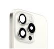 Apple iPhone 15 Pro - Zadný housing (White Titanium) 