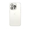 Apple iPhone 15 Pro - Zadný housing (White Titanium) 