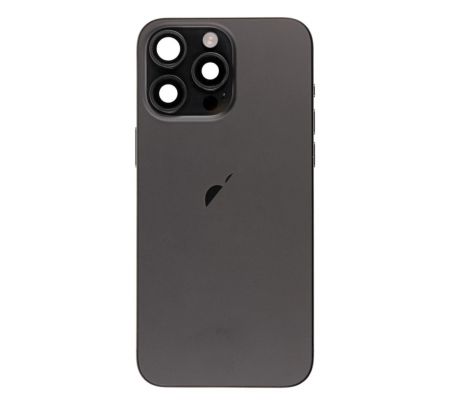 Apple iPhone 15 Pro Max - Zadný housing (Black Titanium) 