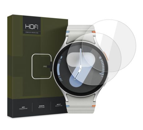 OCHRANNÉ TVRDENÉ SKLO HOFI GLASS PRO+ 2-PACK SAMSUNG GALAXY WATCH 4 / 5 / 6 / 7 (44 mm) CLEAR