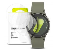 OCHRANNÉ TVRDENÉ SKLO RINGKE TEMPERED GLASS 4-PACK SAMSUNG GALAXY WATCH 4 / 5 / 6 / 7 (44 mm) CLEAR