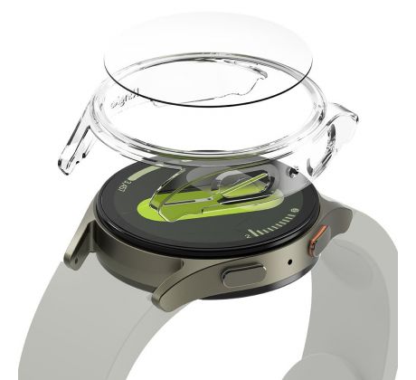 KRYT RINGKE SLIM & TEMPERED GLASS SAMSUNG GALAXY WATCH 7 (40 mm) CLEAR