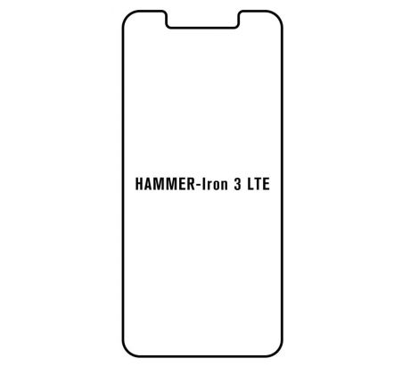 Hydrogel - ochranná fólia - Hammer Iron 3 LTE