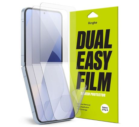 2PACK SET OCHRANNÝCH FÓLIÍ RINGKE DUAL EASY 2-PACK SAMSUNG GALAXY Z FLIP 6 CLEAR