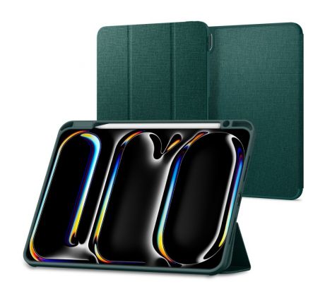 KRYT SPIGEN URBAN FIT iPad Pro 11 5 / 2024 MIDNIGHT GREEN