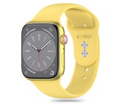 TECH-PROTECT SILICONE APPLE WATCH 4 / 5 / 6 / 7 / 8 / 9 / SE / ULTRA 1 / 2 (42 / 44 / 45 / 49 mm) CANARY YELLOW