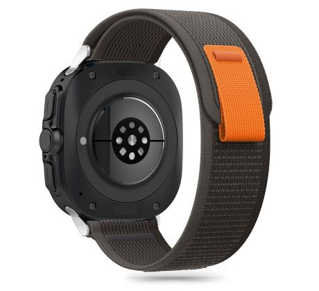 REMIENOK TECH-PROTECT NYLON SAMSUNG GALAXY WATCH ULTRA (47 mm) BLACK/ORANGE