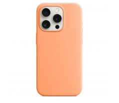 iPhone 16 Pro Max Silicone Case s MagSafe - Orange Sorbet design (oranžový)