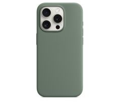 iPhone 16 Pro Max Silicone Case s MagSafe - Cypress design (zelený) 