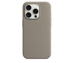 iPhone 16 Pro Silicone Case s MagSafe - Clay design (šedý) 