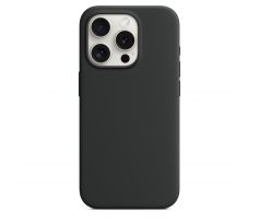 iPhone 16 Pro Silicone Case s MagSafe - Black design (čierny) 