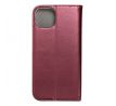 Smart Magneto book   iPhone 15 Plus burgundy