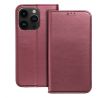 Smart Magneto book   iPhone 15 Plus burgundy